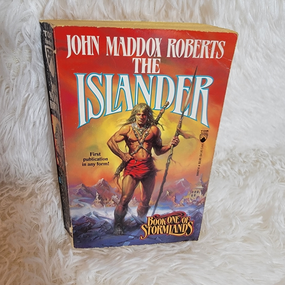 1990 The Islander (Book One Of Stormlands) Fantasy Paperback John Maddox Roberts